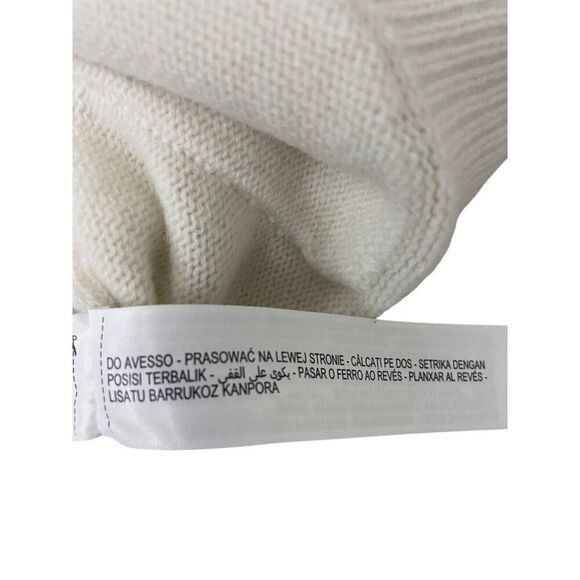 Massimo Dutti Women Cardigan Sweater S Cream Wool Gold Button 5702/620 NWD - Picture 13 of 16